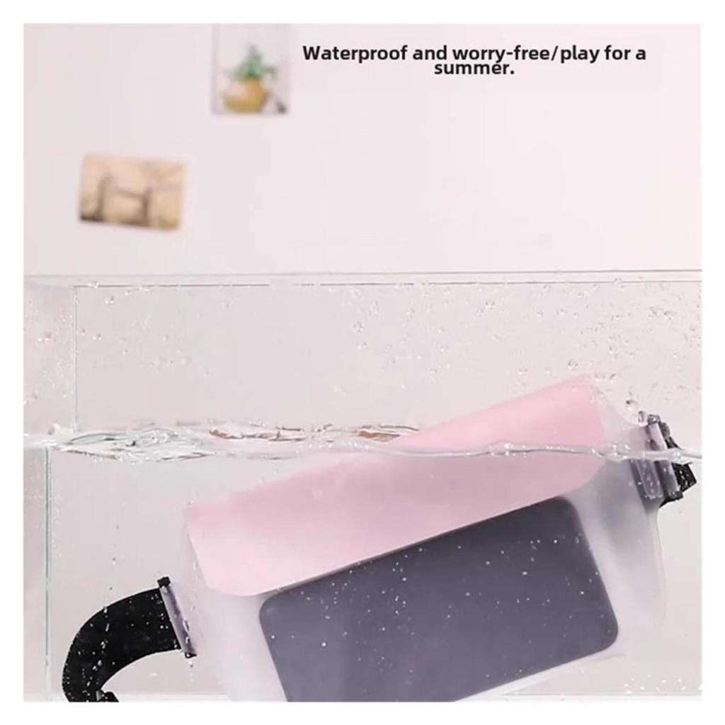 Waterproof Sealing Drift Diving Swimming Waist Bag Touchscreen Transparent Photo Waterproof Bag Underwater Dry Bags for Phone