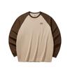 Anta Active Series Mens Long Sleeve Knitted Shirt 2025 Spring Long T-Shirt Men Tops Dusk-Gray Tortoise-Shell-Brown 952618401S-3