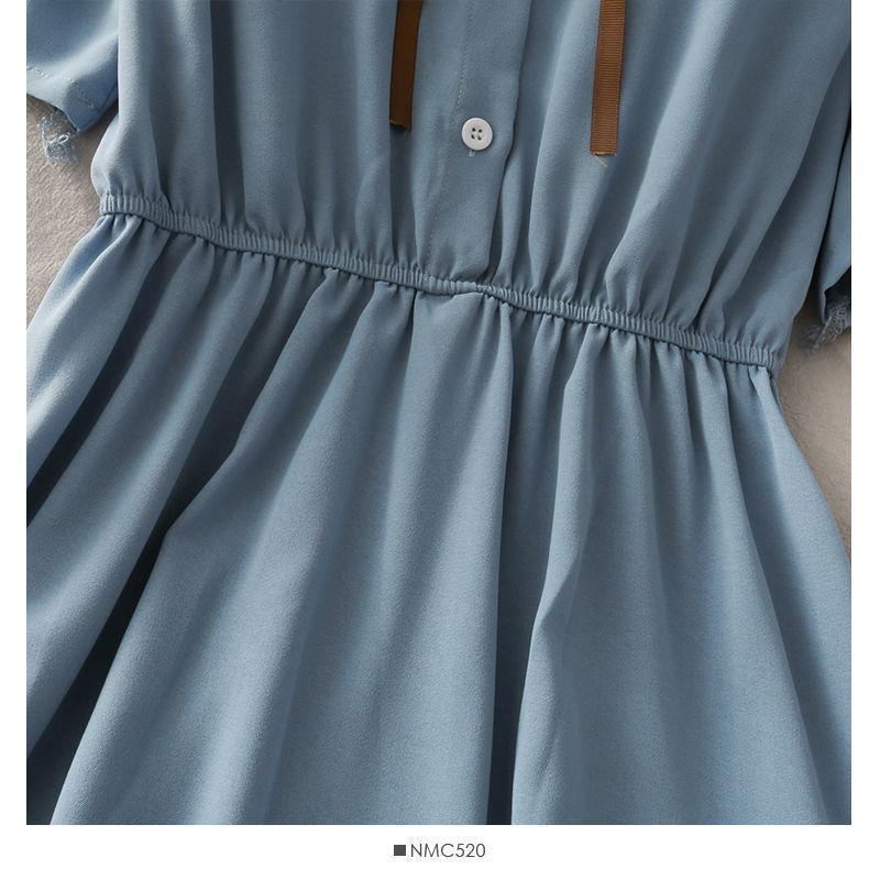 Summer Kids Student Dresses Children Clothes Teens Party Style Sailor Uniform Princess Dress Girls Daily Fairy College Style Student Dress