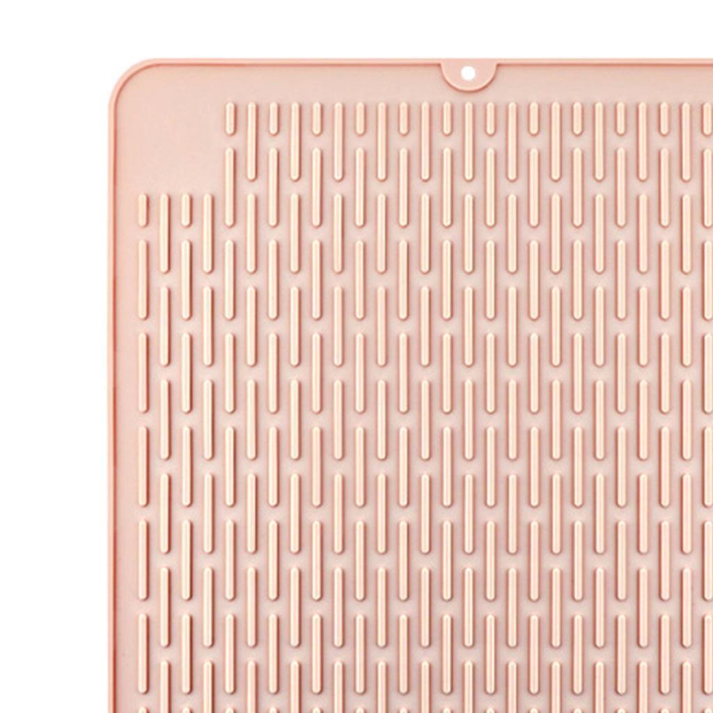 Silicone Dish & Utensil Draining Board Dish Drying Mat Drain Pad