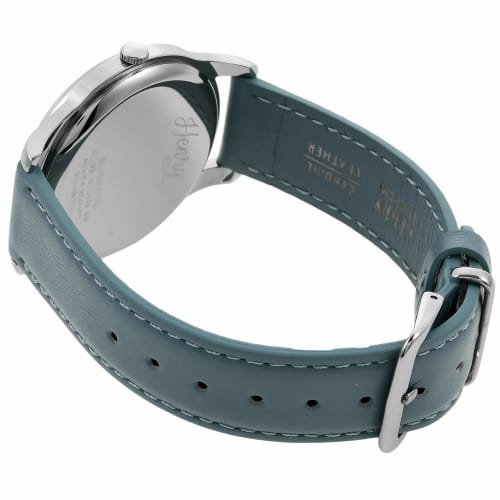 Henry London BAYSWATER Watch, Japan Exclusive, Silver Dial, Stainless Steel Crystal, Quartz Movement, 39mm, UK, London Watch HL39-S-0409, Black