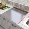 Stainless Steel Non-slip Thick Cutting Board - Large, Anti-mold, Needle Design for Household Use