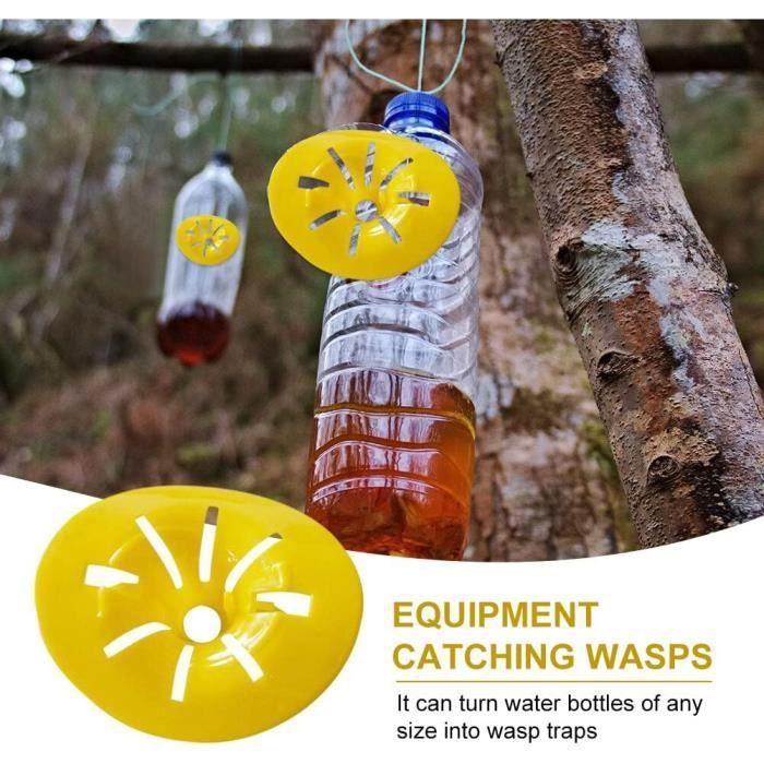 Wasp Piège, Forme D'abeilles Pièges Volant Guêpe Piège Réutilisable Guêpe Piège Abeille Piège, 4 Pièces