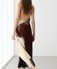 Masimodutti Fluid Halterneck Long Dress