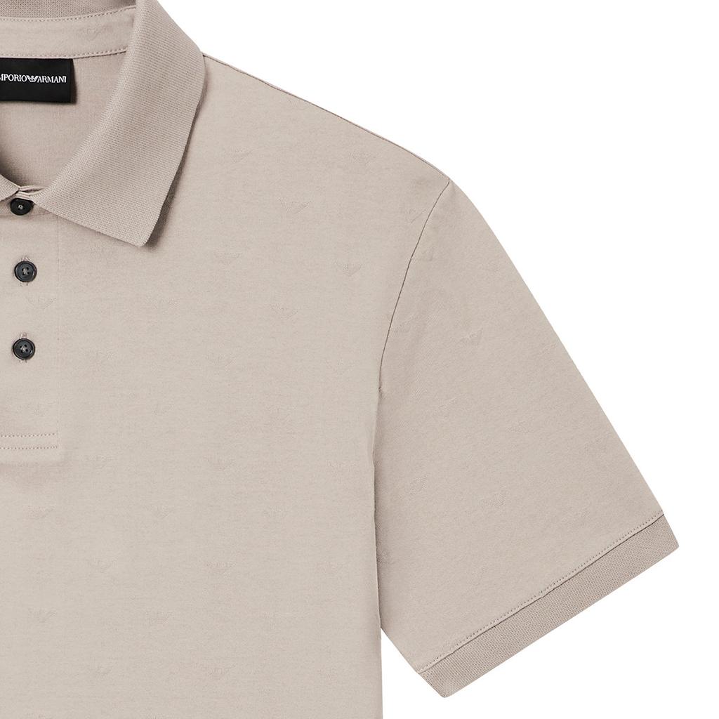 Emporio Armani Ss26 Cotton Plain Knit Polo Shirt Men tops EM004912-AF10762-F6219