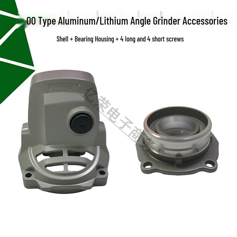 100 Type Aluminum Electric Angle Grinder Gearbox Head Shell Assembly Accessories