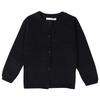 Boy And Girls Cardigan Plush Sweater Long Sleeve Button Down Outwear For Kids