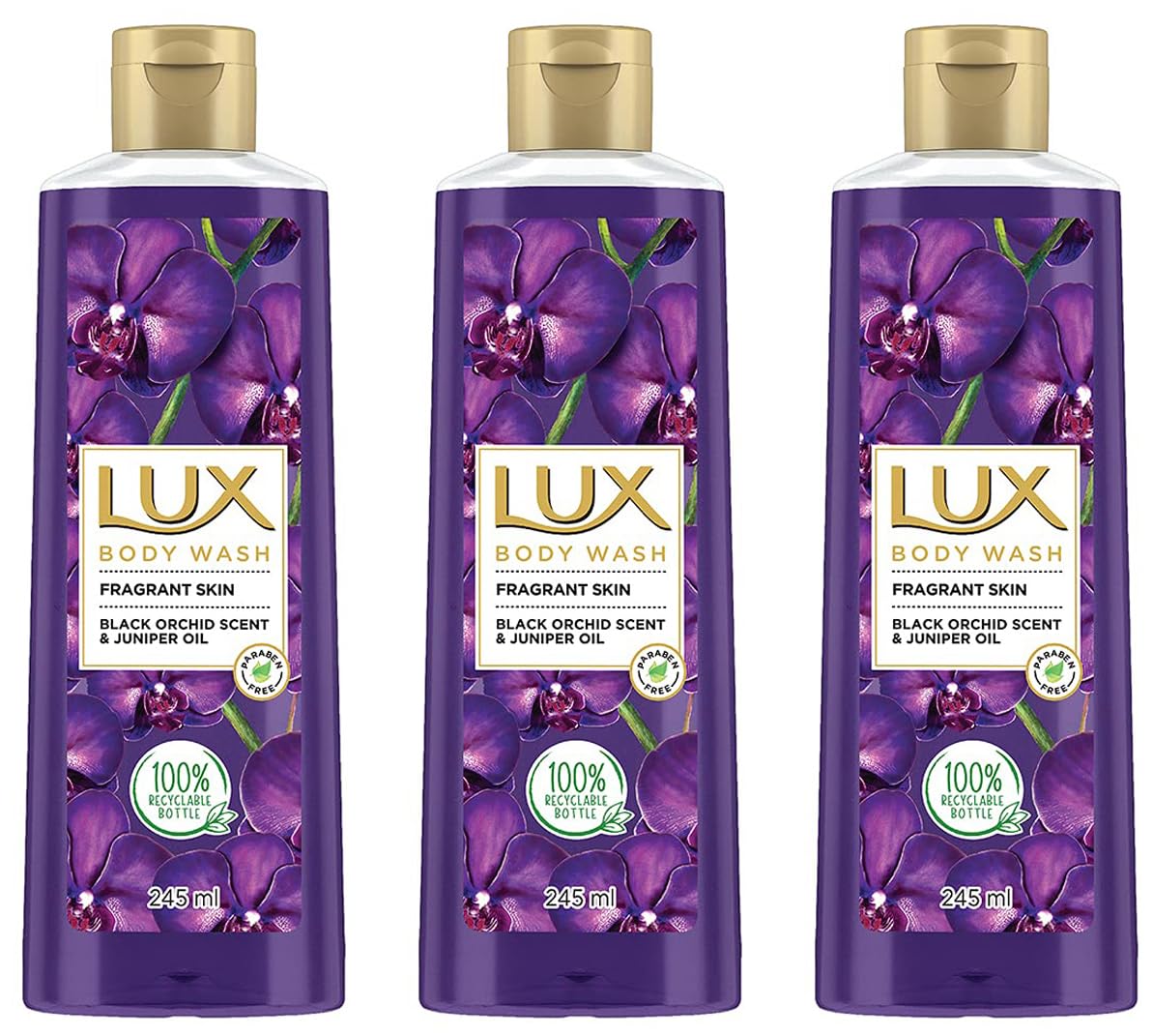 LUX Dušas želeja, Melnās orhidejas aromāts