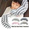 Cotton Soft Head Support Pillow Children Nap Shoulder Belt Pad  Car Interior Accessories