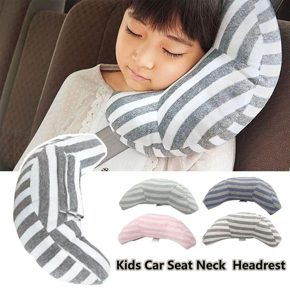Sleep Pillow Head Support Pillow Cotton Soft Children Nap Shoulder Belt Pad Rear Seat