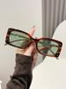 European and American retro small square sunglasses are produced on behalf of 500 pairs, and the minimum order can be printed LOGO strength supplier