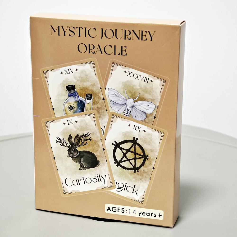 Mystic Journey Oracle Mystic Fortune Oracle Deck~ 44 de cărți Oracle 10,4*7,3 cm