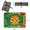 Pet Sniffing and Puzzle Mat: Slow Feeding Training Game for Decompression and Treasure Hunt