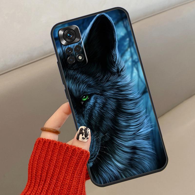 Sternen-Tier Wolf Hülle Für Xiaomi Redmi Note 13 12 11 10 14 15 Pro Plus Hülle Für Redmi 15C 14C 10C 12C 13C 15