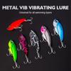 Metal Vib Blade Návnada Rybaření Vibrace 3D tvrdá nástraha Trojháček Náčiní Pesca Návnada