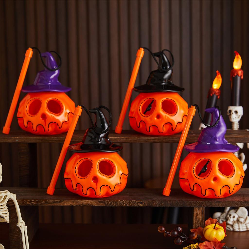 Halloween Themed Pumpkins Light Decoration Ornaments Atmosphere Creative Scene Funny Ornaments, Decorative Ornaments, Gifts
