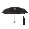 AAAS1 12 Bone Fully Automatic Umbrella UV Resistant Folding Umbrella For Toyota Rav4 Corolla Camry Mirai Aqua Cross Auris TRD GR Sport