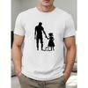 European sizes Men'S Short Sleeve Geometric-pattern T-shirt Summer Regular Comfortable Casual T-shirt For Men