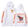 Anime Chainsaw Man Denji Pochita Hoodies Cartoon Bedruckte Herren Pullover Manga Grafik Sweatshirts Lange Ärmel Mit Kapuze Gothic Streetwear