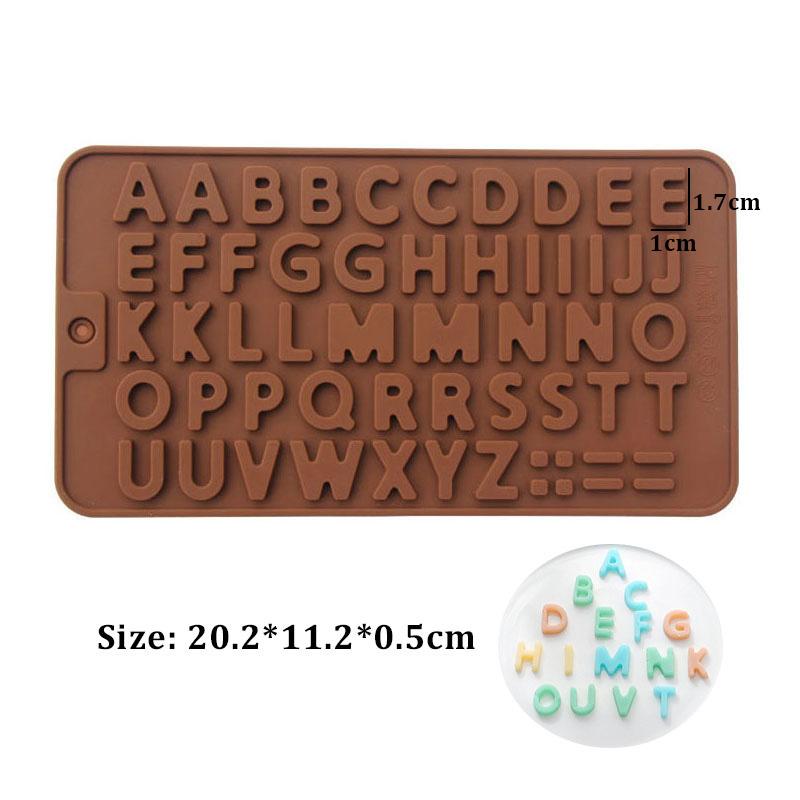 30-58 Chocolate Mould Handmade Candy Jelly Pudding Mold Flower Heart Shape Silicone Moulds Baking Tool