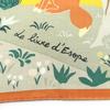 Excellent HERMES scarf Aesop's Fables Carre 140 Carrejean cashmere Women Used