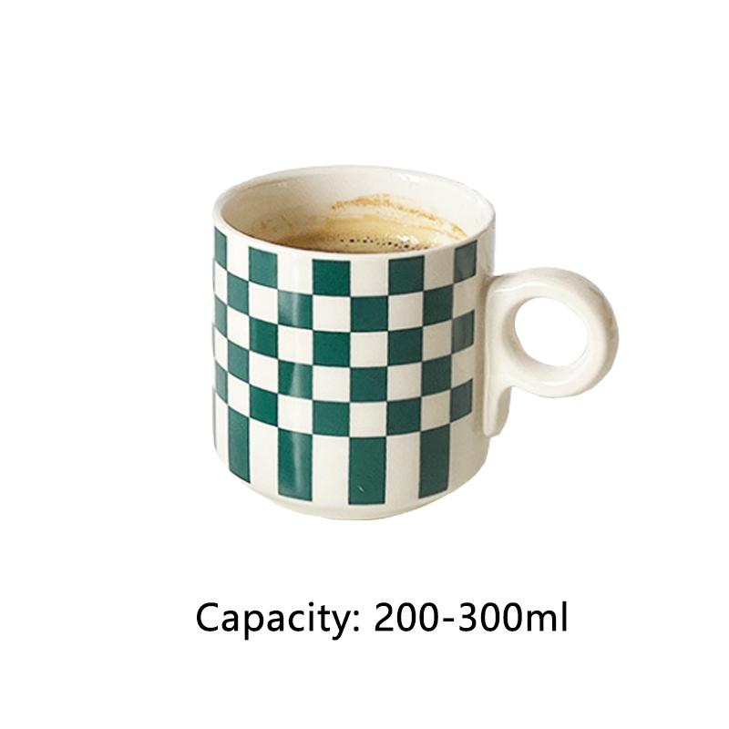 

Керамические тарелки в корейском стиле Тарелки для еды Керамическая кружка Десертная тарелка Кофейная кружка Чашка с блюдцем Посуда для ресторана Блюдо