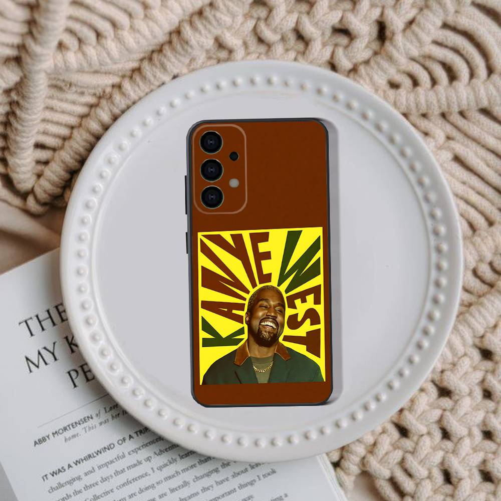

Funny K-Kanye West Phone Case For Samsung Galaxy A 91,80,73,72,71,53,52,51,22,5G Shockproof Soft Black Cover SamsungA01