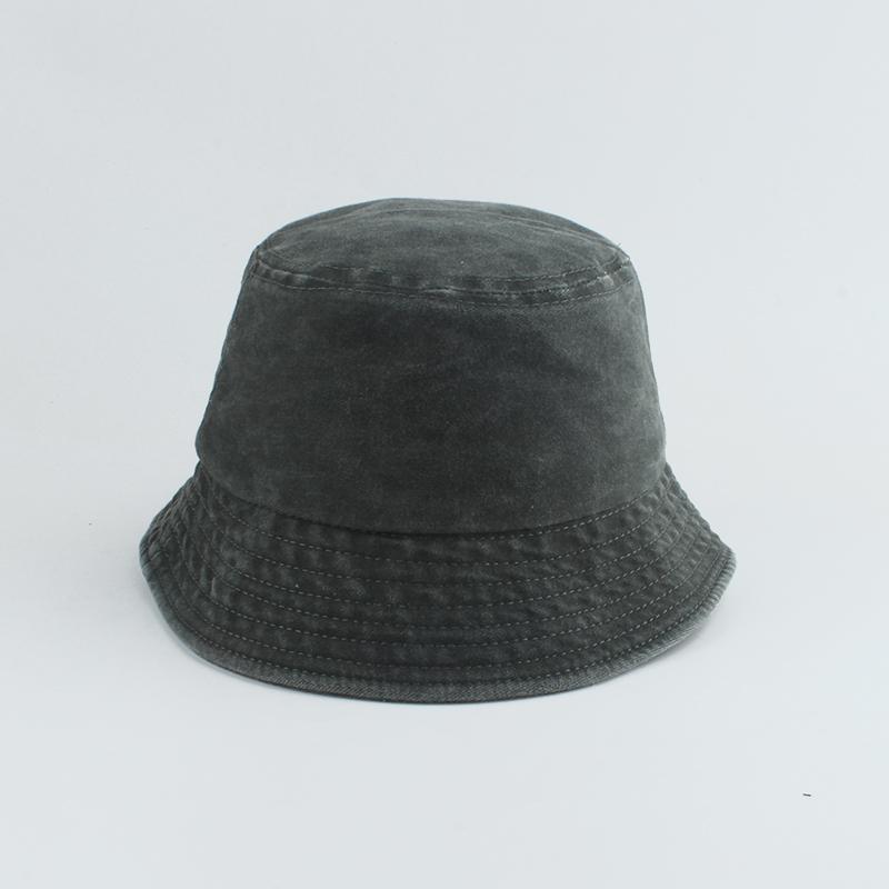 Spłowiały Dżinsowy Kapelusz Bucket Dziecięcy Szerokie Rondo Bawełniany Kapelusz Rybacki Dziewczęcy Chłopięcy Letni Kapelusz Panama Chroniący Przed Słońcem Zewnętrzna Plażowa Czapka Wędkarska