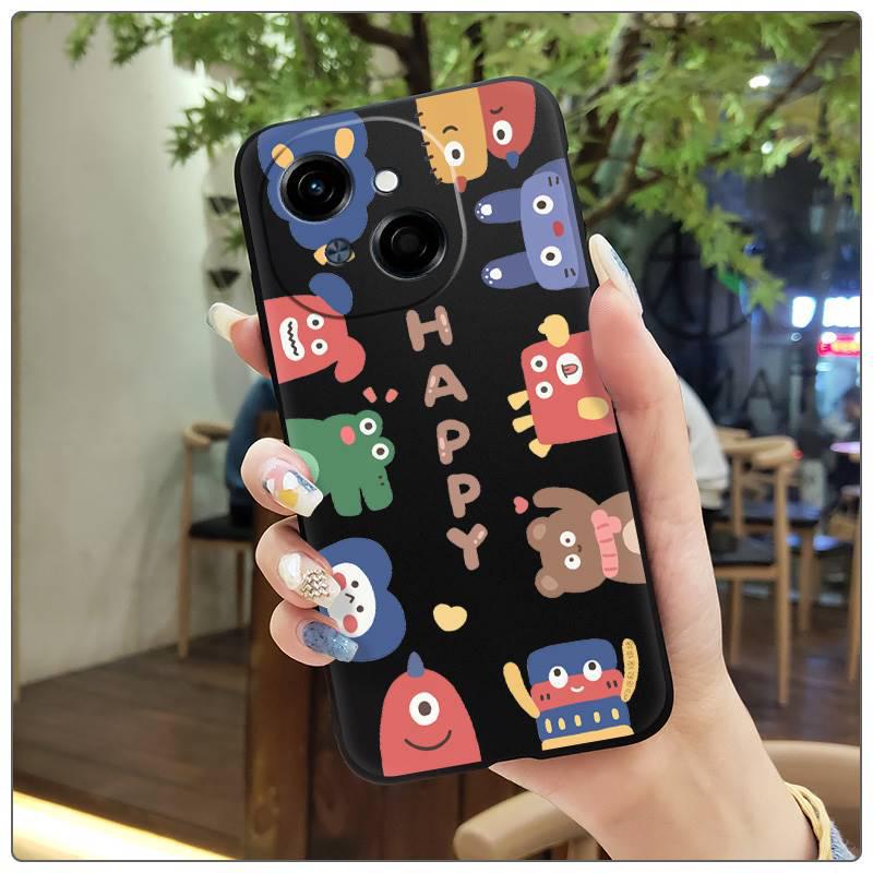Luxury Soft Phone Case for Tecno POP9 4G/Spark GO 1/KL4 - Full Edge & Stylish Design for Women