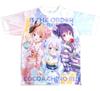 Is the Order a Rabbit??" Full Graphic T-Shirt, Free Size, C90 Merchandise, Cocoa, Chino, and Rize (Summer Festival) [Parallel Import]