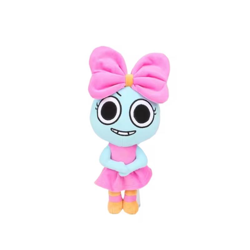 Dandy's World Plush Cute Dandy World Scrap Stuffed Horror Game Goob Pebble Plushie Soft Pillow Doll Children Gifts Doll