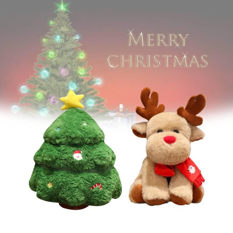 Joyful Christmas Series Plush Pillow Featuring Adorable Santa Design For Holiday Decor