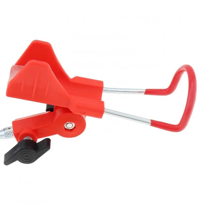 1pcs 360 Degree Adjustable Aluminum Alloy Fishing Rod Holder Folding Fish Pole Stand for Bank Fishing Ground Support