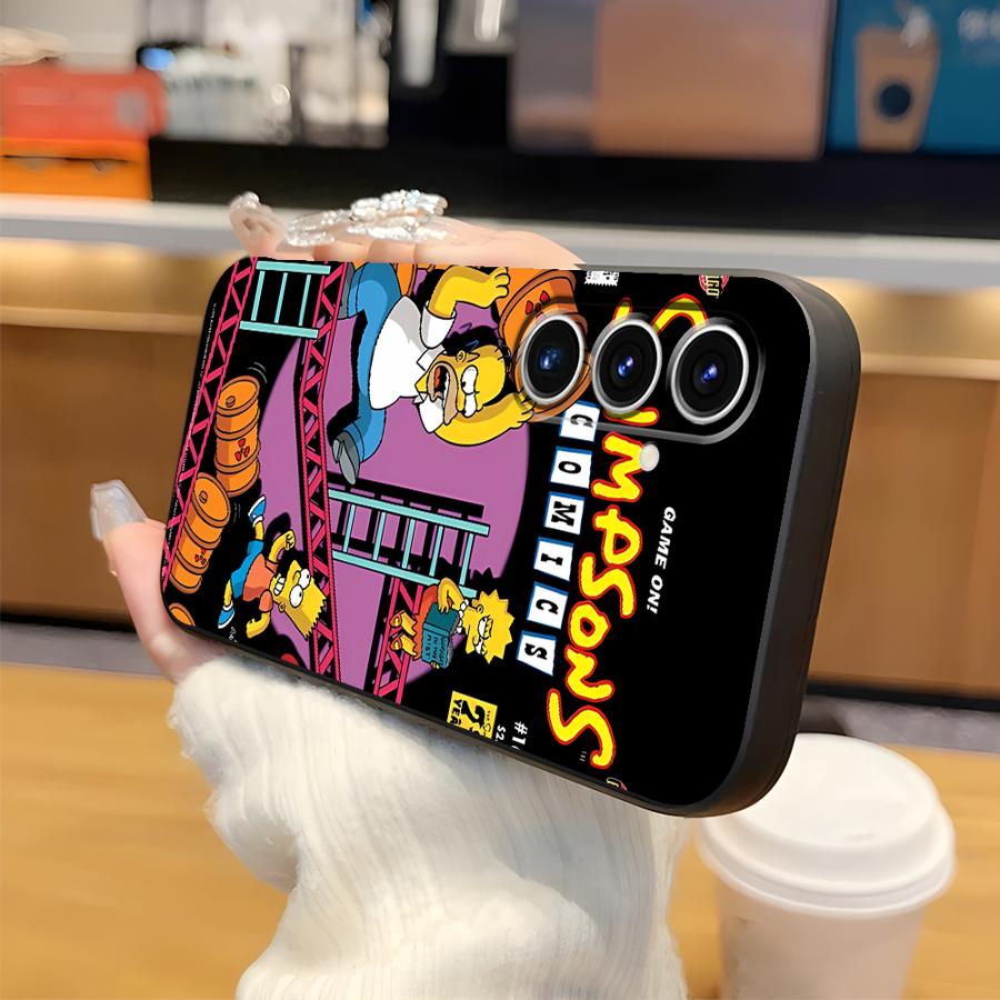 Cartoon The S-simpsons Funda Phone Cover Case for Samsung Galaxy A70 A15 A04 A06 A12 A16 A40 A13 A20 A05 A50 A17