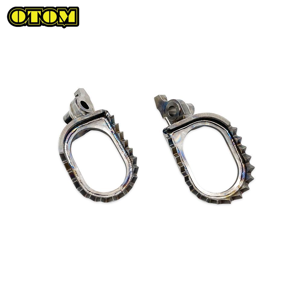 For YAMAHA 2024-2025 Motorcycle Footpegs Titanium Alloy Front Footrest Foot Rest Pegs Pedal YZ250F YZ250FX YZ450F WR250F WR450F