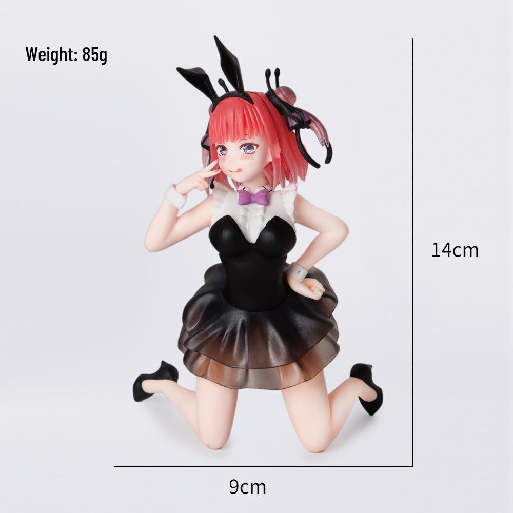 Cross-border Nakano Nino 2D Bunny Girl Cute Desktop & Car Ornament