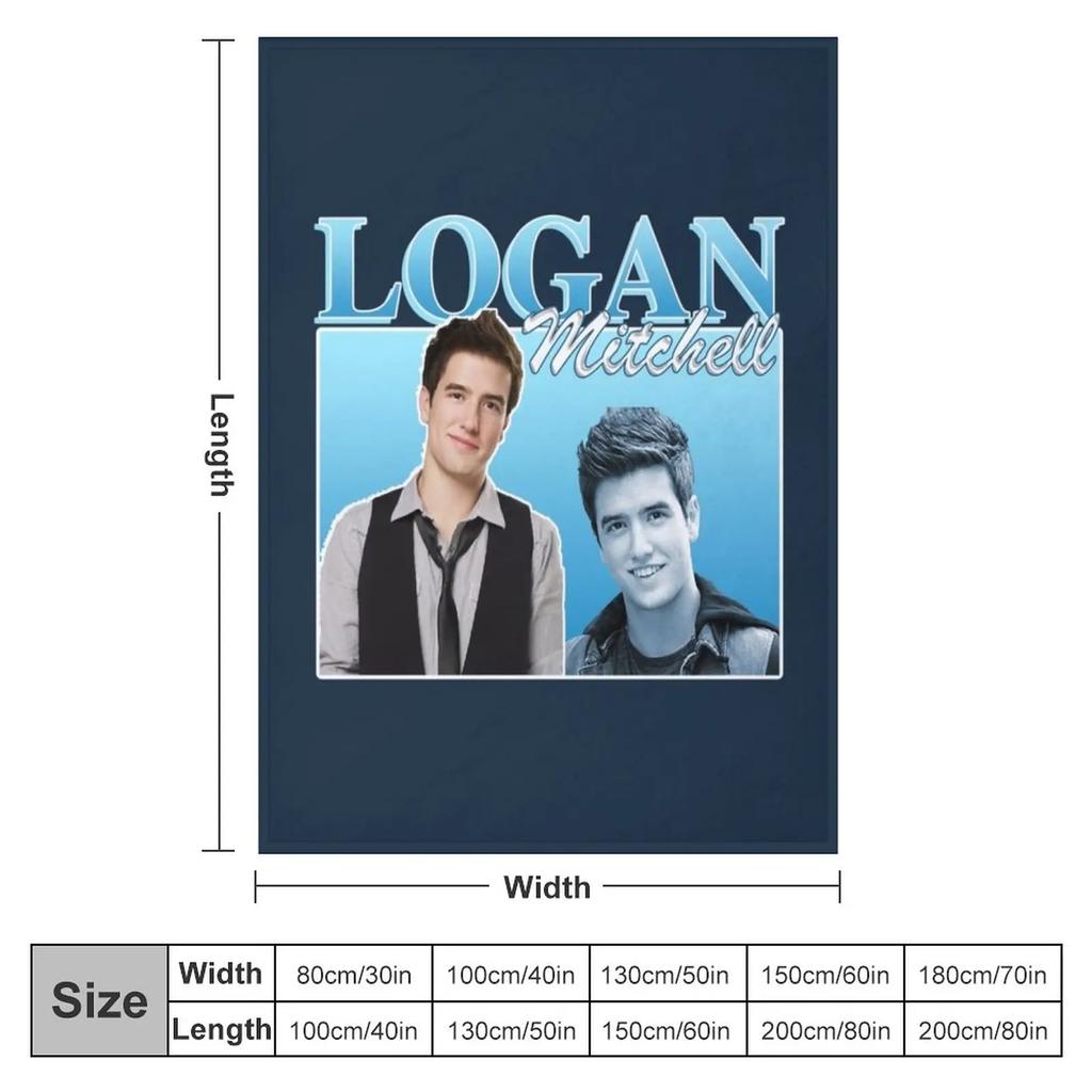 Logan Mitchell Throw Blanket Warm Blanket Sofa Blanket Blanket Fluffy Fashion Sofa Blankets