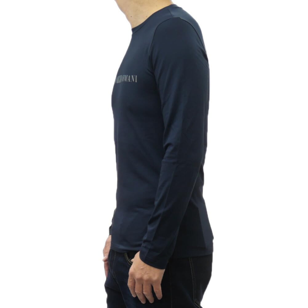 Armani Long 111984 4F525 Navy XL [Emporio Underwear] Men's T-shirt [Item]