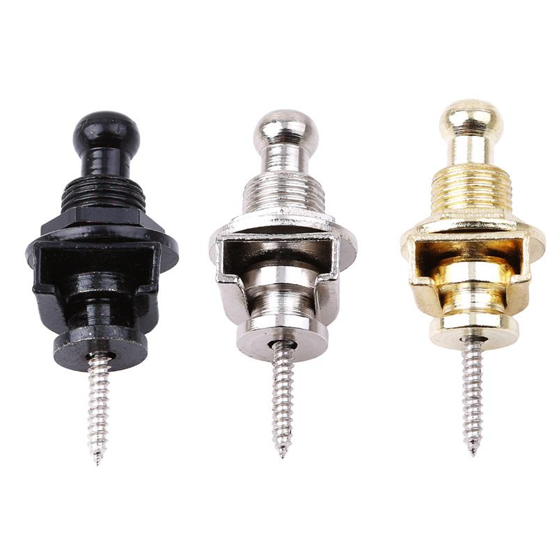 Buy Metal Guitar Strap Knob Electric Acoustic AntiSkid Lock Bass