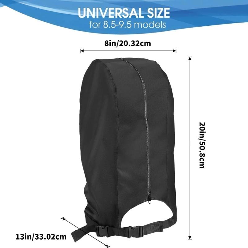 Waterproof Golf Bag Cover Rain Hoop Adjustable Strap Golf Bag Rain Cape For Stand Bags Carry Carts Golf Accessories