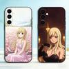 Fairy Tail Lucy Heartfilia Phone Case Black Silicone Soft For Samsung Galaxy A73,A72,A71,A70,A53,A52,A51