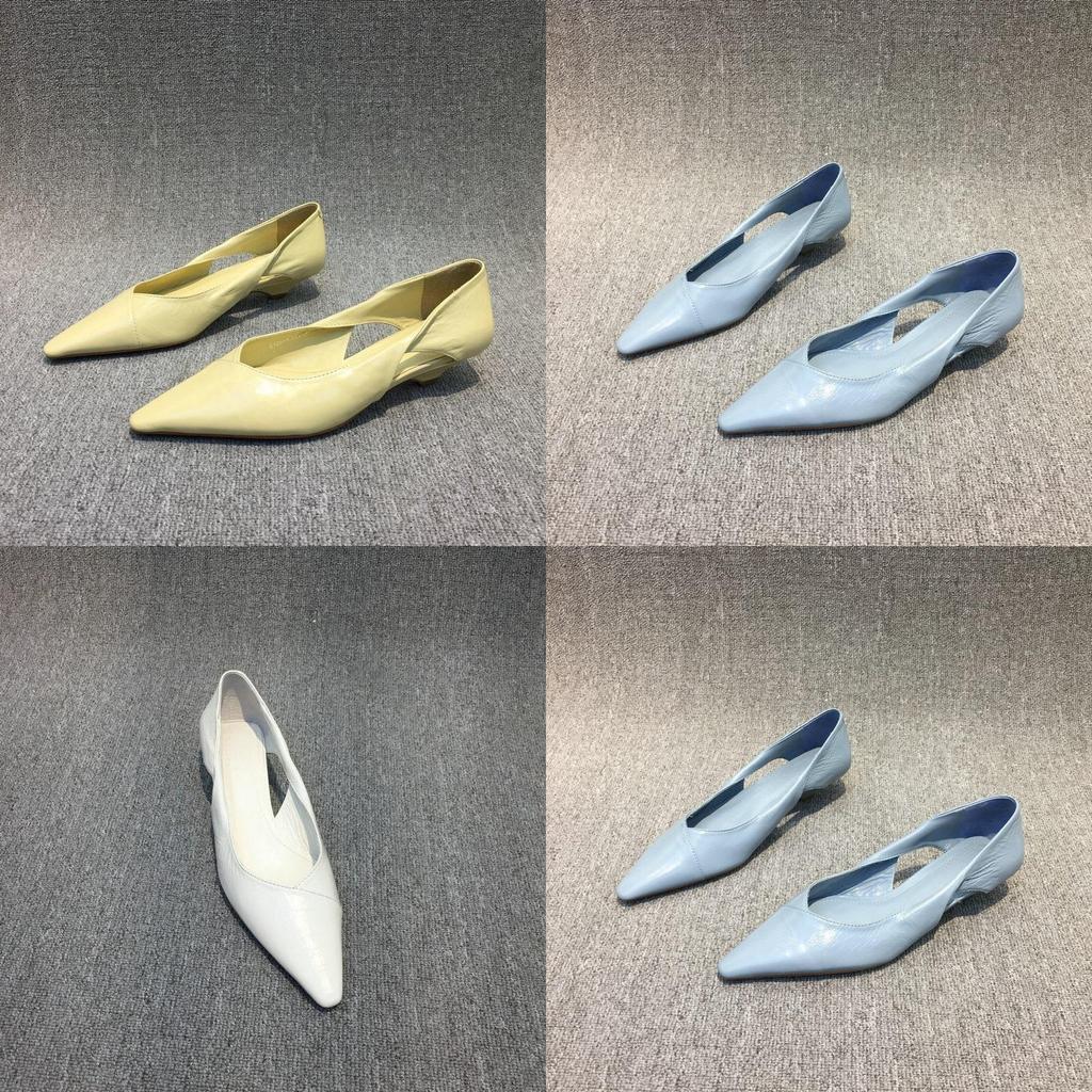 High Heel Shoes For Women With Stylish Hollow Cat Heel And Slipon Design For Daily Wear