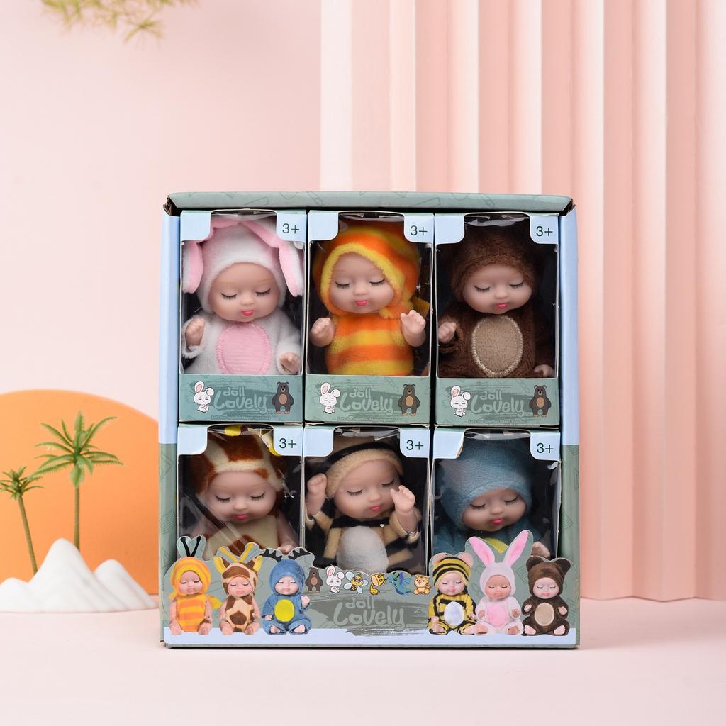 Cross-border Sleep Simulation Rebirth Mini Doll Girl Princess Children's Toys Wholesale Bjd Grab Doll