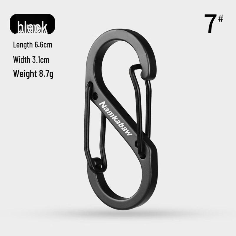 

Aluminum Alloy 8-Shape S-Carabiner Hooks