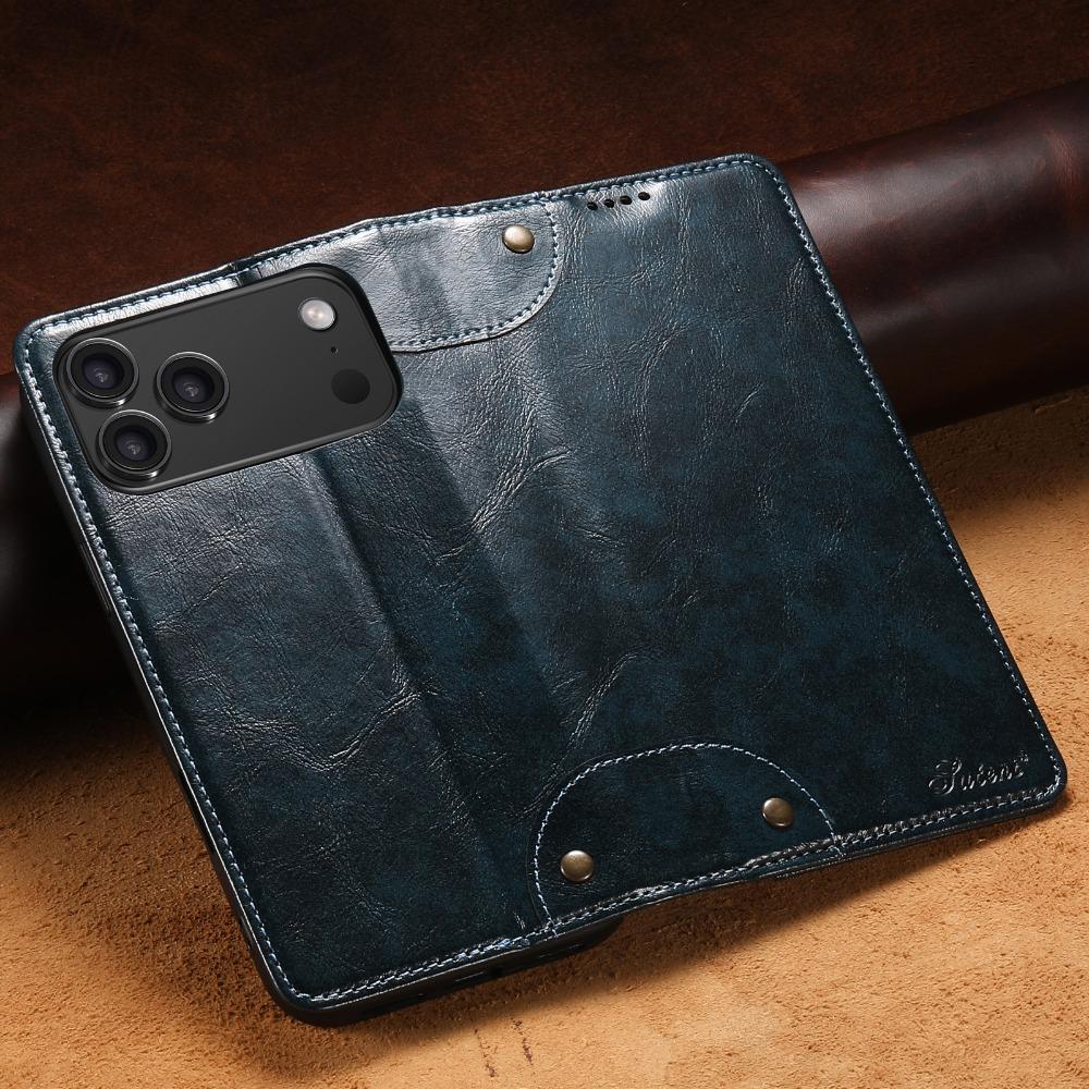 Baroque Flip Cover Case for Apple iPhone 17 Pro Max Air & 16 Pro Max, Stand Function, Mobile Accessory, Vintage Style, Stylish Cover