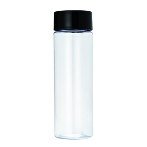 

Made in Japan, Clear Bottle, 500ml, Heat-Resistant Tritan, Direct-Drink, Hot & Cold, Perfect for Outdoors, Office, or Travel, Black