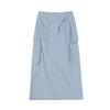 LAP Over Pocket Wrap Long Skirt Aq2Ws561