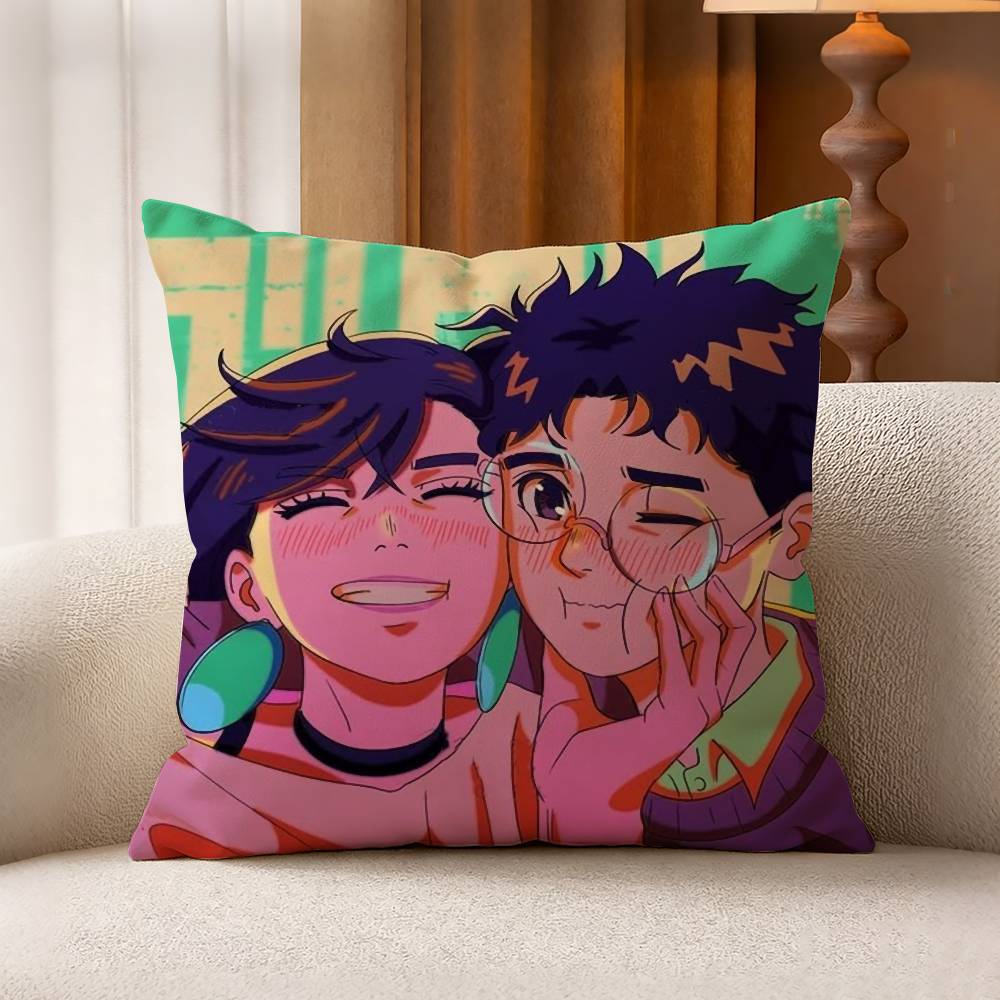 Anime DDandadan MultiSize Printed Pillow Covers Home Decoration