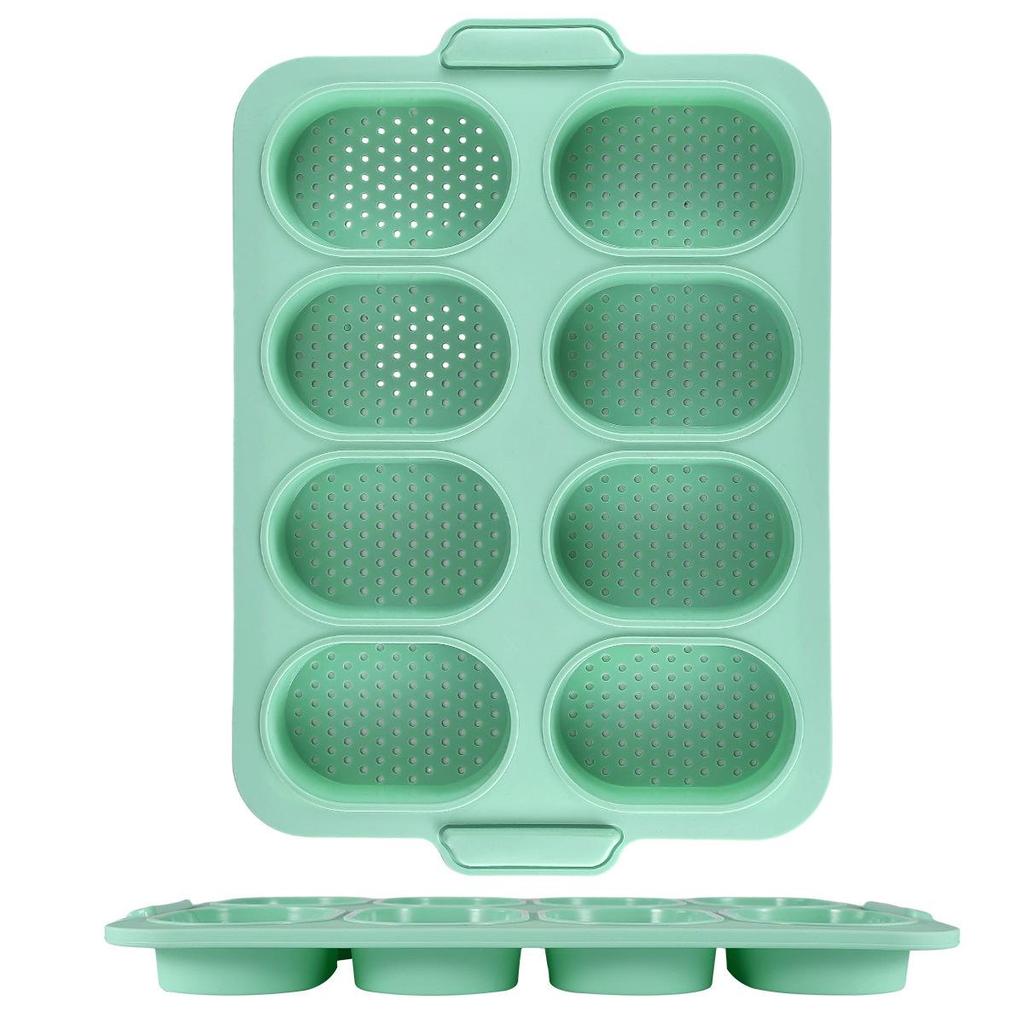 Food-Grade High-Temp Rectangular Silicone Cake & Baguette Mold