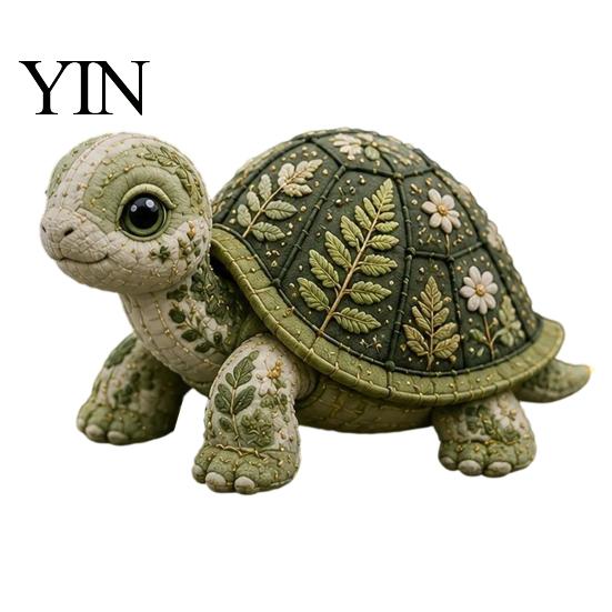 Decorative Floral Felt Craft Forest Guardians Patchwork DIY Kit, Woodland Animal Sewing Pre-cut Creative Hobby Embroidery Supplies Fabric Kit